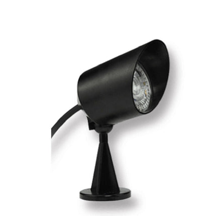 Faretto led 7 watt con snodo doppia istallazione con picchetto e staffa lampada per esterno segnapassi da giardino terrazzo impermeabile IP65 - enzoled