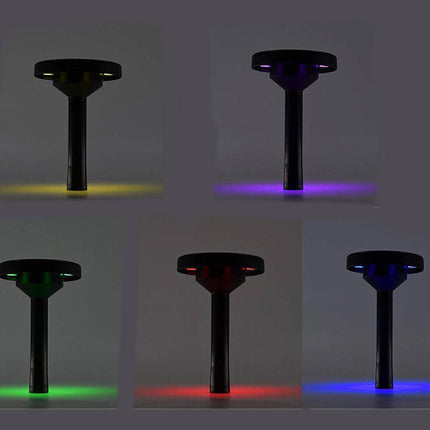 Faretto led con pannello solare e picchetto per esterno con funzione cct 3 tonalità di luce o rgb IP65 - enzoled