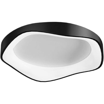 Plafoniera led a onda 38 watt ultra moderna tre colorazione di luce fredda 6500k calda 3000k naturale 4000k - enzoled