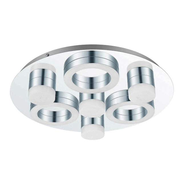 Plafoniera a led 33 watt lampadario da soffitto a 3 colorazione di luce a scelta lampada decorativa - enzoled