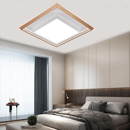 Plafoniera a led 48 watt tecnologia CCT tre colorazione di luce gestibile con telecomando e App lampada da soffitto - enzoled
