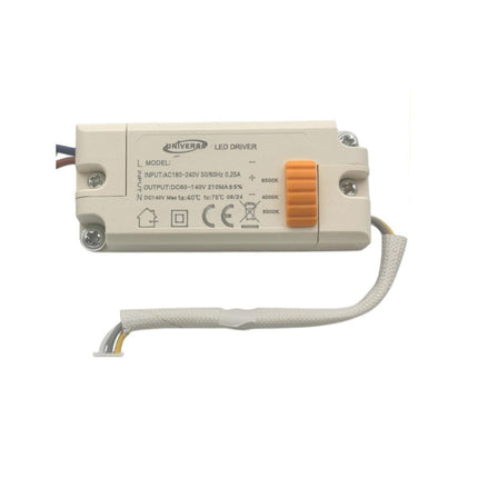 Plafoniera da soffitto forma diamante scocca a puntini trasparente da 18 24 e 36 watt con tecnologia CCT tre colorazione di luce con switch - enzoled