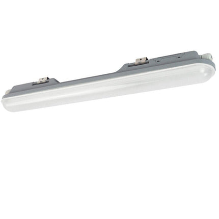 Plafoniera a led per esterno lampada neon tubo da soffitto 48 watt 150 cm impermeabile IP65 luce fredda - enzoled