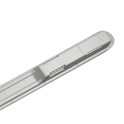 Plafoniera a led per esterno lampada neon tubo da soffitto 48 watt 150 cm impermeabile IP65 luce fredda - enzoled