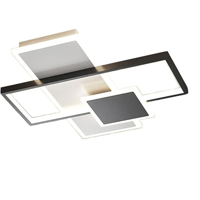 Plafoniera da soffitto a led 46 watt con tecnologia CCT tre colorazione di luce con switch - enzoled