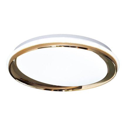 Plafoniera decorativo lampadario da soffitto dimmerabile 46 watt cct tre tonalità di luce 6500k 3000k 4000k - enzoled