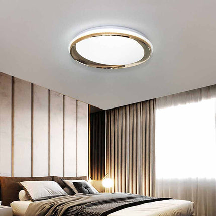 Plafoniera decorativo lampadario da soffitto dimmerabile 46 watt cct tre tonalità di luce 6500k 3000k 4000k - enzoled
