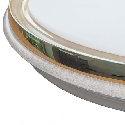 Plafoniera decorativo lampadario da soffitto dimmerabile 46 watt cct tre tonalità di luce 6500k 3000k 4000k - enzoled
