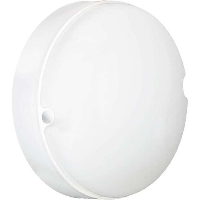 Plafoniera a led 18 watt rotonda da soffitto o parete esterno balcone terrazzo IP65 luce fredda 6500k calda 3000k naturale 4000k - enzoled