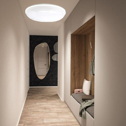 Plafoniera da soffitto a led 24 watt lampada da giardino ip65 luce fredda calda naturale IP65 - enzoled