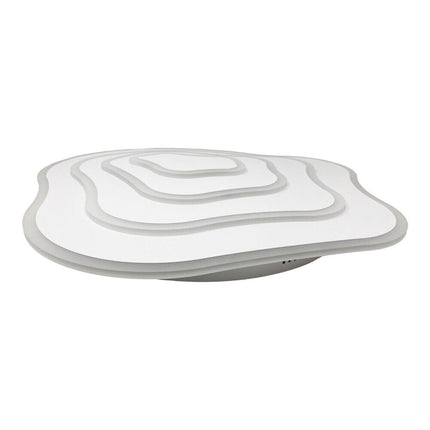 Plafoniera led moderna effetto ondulato lampada da soffitto 59 watt luce fredda 6500k naturale 4000k calda 3000k - enzoled