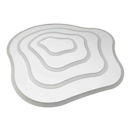 Plafoniera led moderna effetto ondulato lampada da soffitto 59 watt luce fredda 6500k naturale 4000k calda 3000k - enzoled