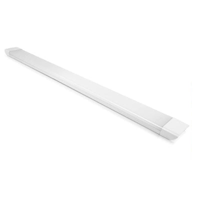 Plafoniera led slim sottopensile tubo neon 27 watt 60 cm per soffitto mensole ripiani luce fredda 6500k naturale 4000k calda 3000k - enzoled