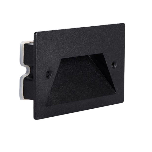 Faretto ad incasso per cassetta 503 segnapasso per esterno 3 watt tecnologia cct con switch IP65 - enzoled