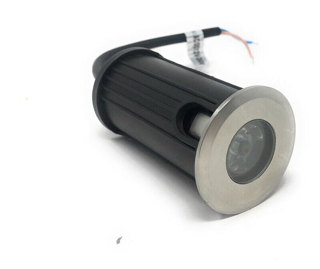 Faretto incasso segnapasso 1 led 1 watt calpestabile da esterno giardino 12V IP68 luce fredda calda naturale verde e blu - enzoled