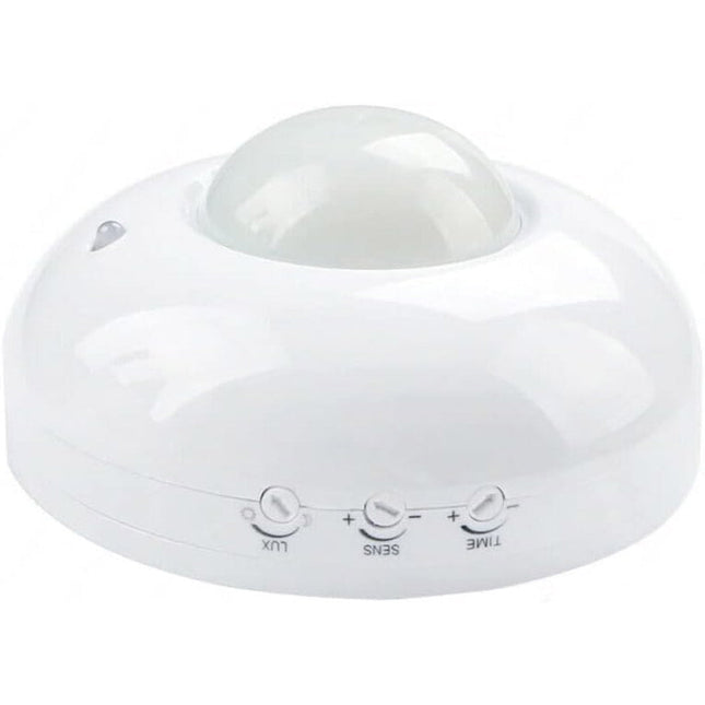 Sensore di movimento per fari lampade 1200 watt con rilevatore di movimenti rileva presenza 360° - enzoled