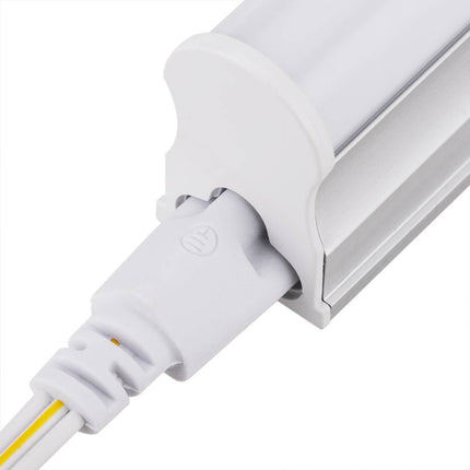 Tubo Neon Led Smd T5 Plafoniera Raccordabile 150 cm 30 watt reglette per mobili mensole ripiani luce fredda 6500k calda 3000k naturale 4000k - enzoled
