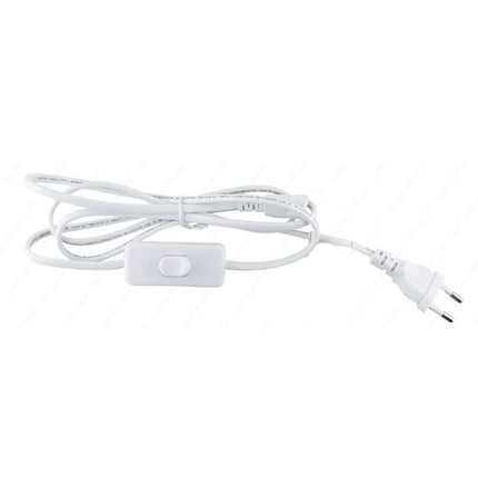 Cavo con jack da 3 pin con spina ed interruttore cavetto per sottopensile led reglette attacco t5 150 cm - enzoled