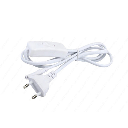 Cavo con jack da 3 pin con spina ed interruttore cavetto per sottopensile led reglette attacco t5 150 cm - enzoled