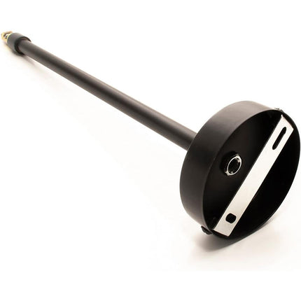 Coppia di staffe a soffitto telescopiche illuminazione su binario elettrico supporto lampade faretti a sospensione fino a 50 cm - enzoled