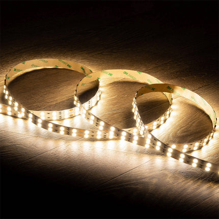 Striscia strip 2400 led 2835 24V bobina 10 metri 160 watt illuminazione per interni luce fredda calda naturale - enzoled