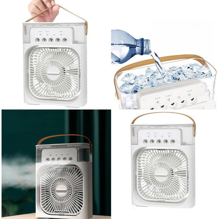 Ventilatore 3 velocità vaporizzatore profumatore luci enzoled
